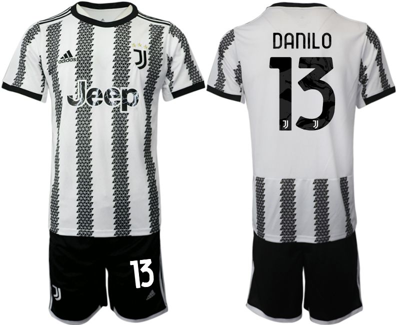 Men 2022-2023 Club Juventus FC home white 13 Soccer Jersey